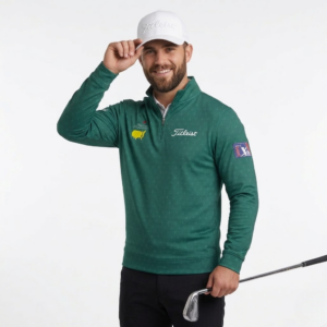 Titleist 2026 Masters Tournament QuarterZip Golf Pullover Performance Athletic Shirt