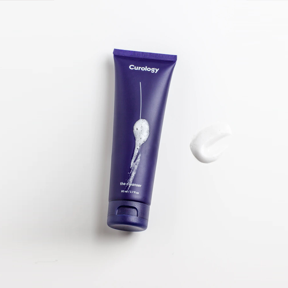 hihoboken Curology Premium Organic Face Scrub - Gentle Exfoliating Cleanser